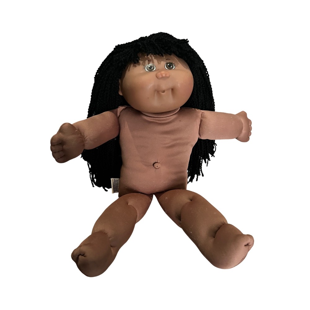 Cabbage Patch Kids TRU 1st Edition 2001 Doll Black Yarn Hair Toys R Us Vintage